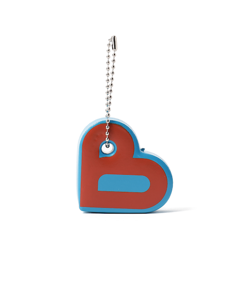 B-HEART ロゴ フローティング キーホルダー