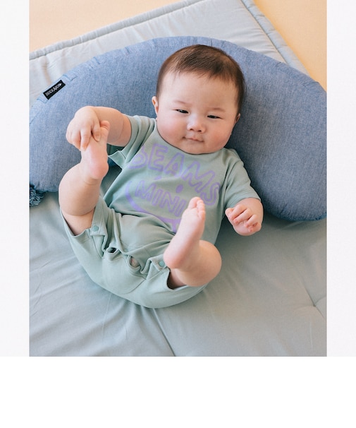 ベビー スマイル ロンパース 2026SS（70～80cm）