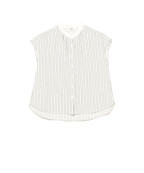 クレリック ストライプ シャツ