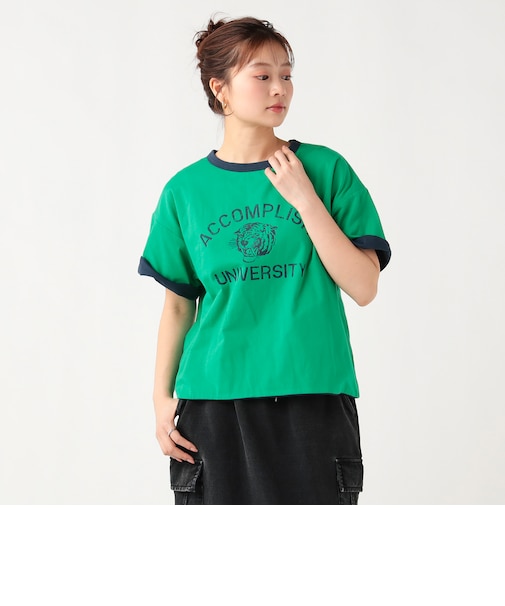 リバーシブル プリント Tシャツ