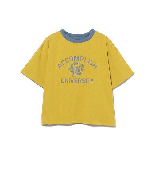 リバーシブル プリント Tシャツ