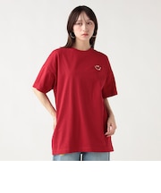 スマイル刺繍 Tシャツ