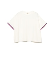 ブランケット 刺繍 プルオーバー