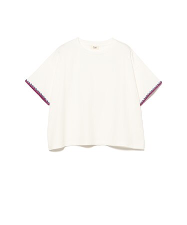 ブランケット 刺繍 プルオーバー