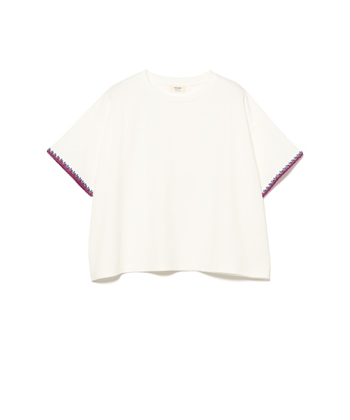 ブランケット 刺繍 プルオーバー