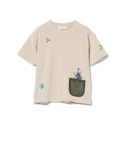 メッシュ ポケット 昆虫 Tシャツ 2026SS （吸水速乾・UVカット）