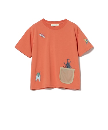 メッシュ ポケット 昆虫 Tシャツ 2026SS（90～130cm）