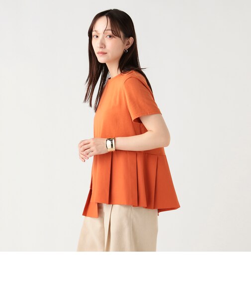 アシンメトリー 異素材 プルオーバー