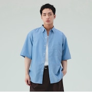 リラックスフィット レギュラーカラー シャツ