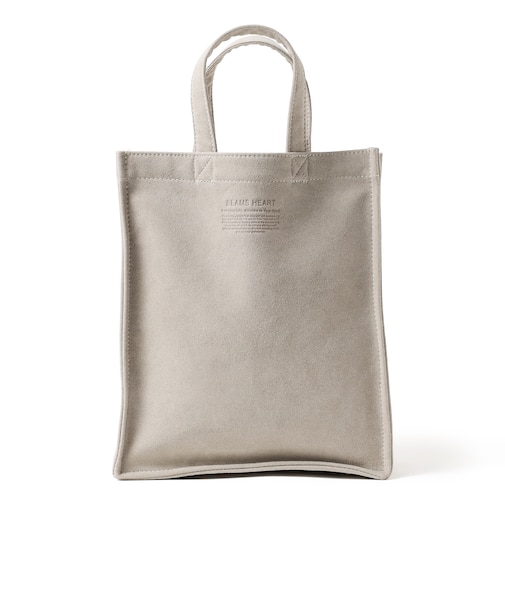 スウェード トートバッグ