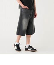 ブラスト ワイドデニム ショーツ