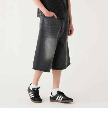 ブラスト ワイドデニム ショーツ