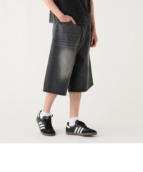 ブラスト ワイドデニム ショーツ