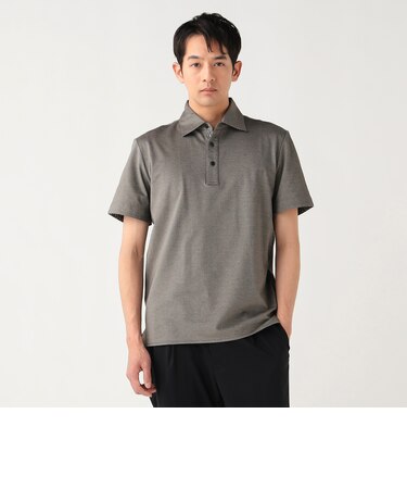 COOLMAX(R) 鹿の子 ワイドカラー ポロシャツ 26SS(吸水速乾)