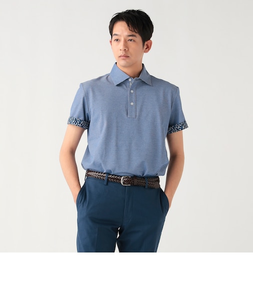 COOLMAX(R) 鹿の子 ワイドカラー ポロシャツ 26SS（吸水速乾）