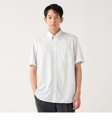 ツイル イージーケア ショートスリーブ ボタンダウンシャツ