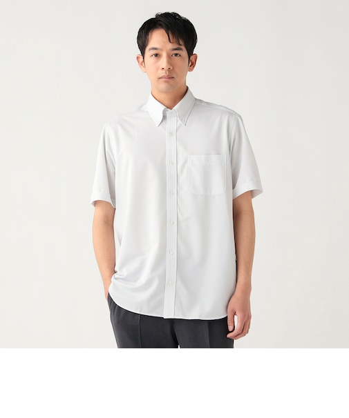ツイル イージーケア ショートスリーブ ボタンダウンシャツ