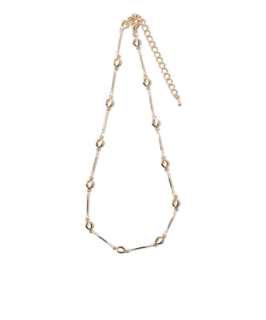 バーチェーン ネックレス