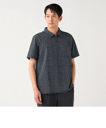 ハニカムプリント レギュラーカラー ポロシャツ 26SS
