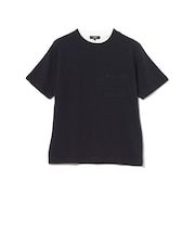 リップルダブルフェイス フェイクレイヤード Tシャツ（接触冷感）