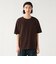 リップルダブルフェイス フェイクレイヤード Tシャツ（接触冷感）
