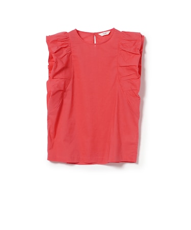 ボイル バルーン ブラウス