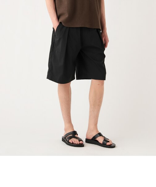 ワッシャーナイロン ワイド ショートパンツ