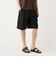 ワッシャーナイロン ワイド ショートパンツ