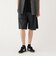 ワッシャーナイロン ワイド ショートパンツ