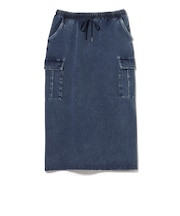 カットデニム スカート