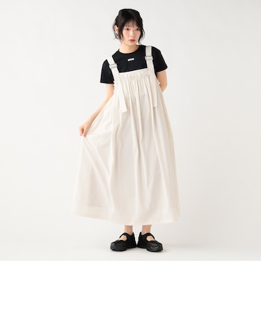 ギャザー ジャンパースカート