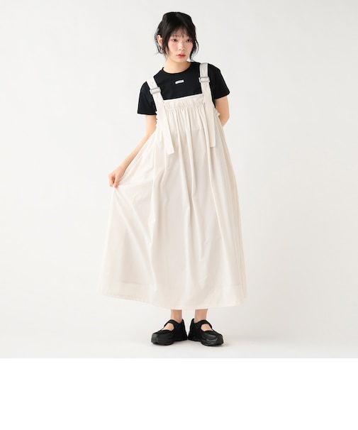 ギャザー ジャンパースカート