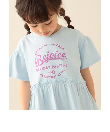 【WEB限定】プリント ギャザー チュニック 2026SS（90～140cm）