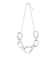 サークル ボールドリング ネックレス