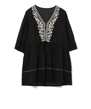 INDIA 刺繍チュニック