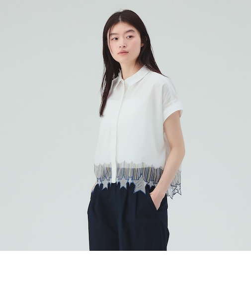 カラフル☆刺繍シャツ