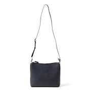 シボ フェイクレザー ミニ ショルダーバッグ