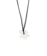 紐 フラワーネックレス