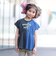 ツートン ギャザー Tシャツ 2026SS (90～140cm) 子供服 夏物 プチプラ