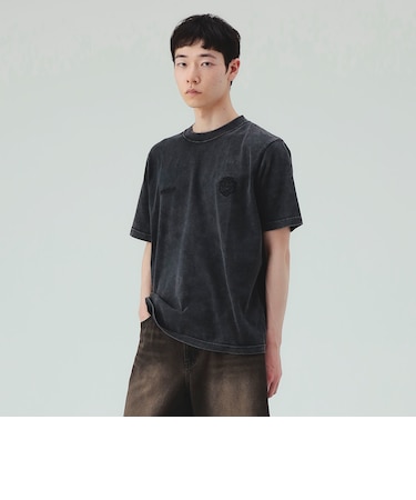 フットボール エンブレム 刺繍 Tシャツ