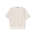 麻混 メランジ 布帛 Tシャツ