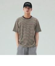 フェード加工 ボーダー Tシャツ