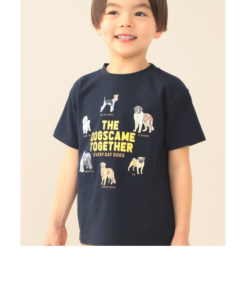 【WEB限定】いぬ ねこ 半袖 Tシャツ 2026SS（90～140cm）動物 子供服 夏物 まとめ買い キッズ プチプラ 定番