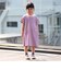 【WEB限定】ボーダー ショート スリーブ ワンピース 2026SS（90～140cm）通学 定番 プチプラ キッズ