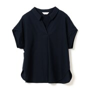 袖デザイン スキッパー シャツ
