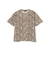 アップリケ ウォッシュ クルーネック Tシャツ