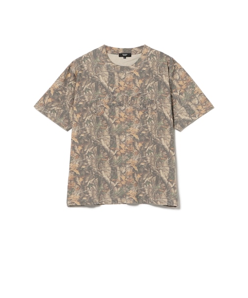 アップリケ ウォッシュ クルーネック Tシャツ