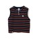 【EXCLUSIVE】RUSSELL ATHLETIC / ワッフル ボーダー ノースリーブ Tシャツ