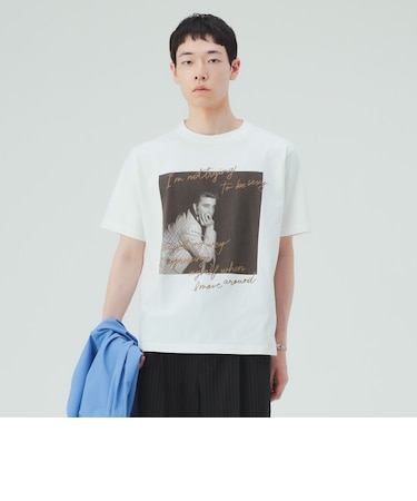 エルヴィス フォト メッセージ Tシャツ