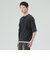 加工 ヘンリーネック ワッフル Tシャツ